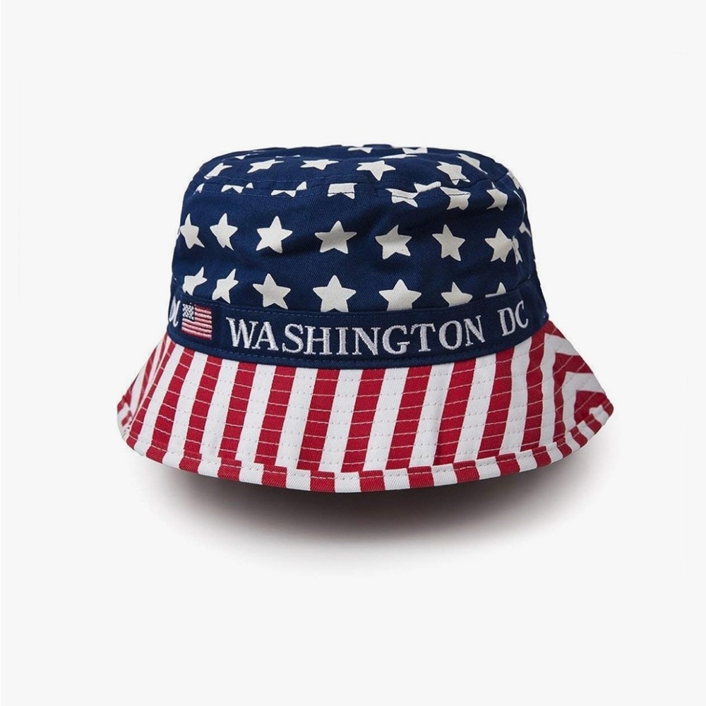 Washington DC American Unisex Flag Bucket Hat